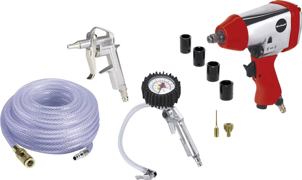 Pneumatski pištolj za kompresor 1/2" (12.5 mm) 6.3 bar Einhell uklj. pribor slika