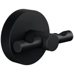 tesa kuka za kaput 40564-00000-00 MOON BLACK Broj kuka: 2 (Š x V x D) 50 x 53 x 65 mm metal crna (mat) 1 St.