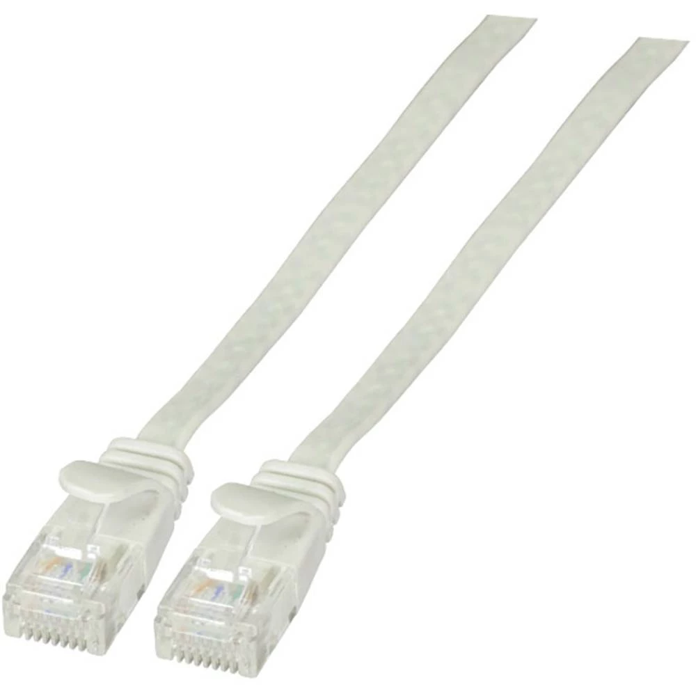 LAN (RJ45) Mreža Priključni kabel CAT 6A U/UTP 10 m Siva visokofleksibilan, Vatrostalan, Bez halogena, sa zaštitom za nosić, poz slika