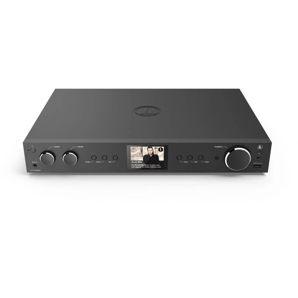 Hama DIT 2100 Internet radio HiFi - tuner Crna Bluetooth&reg;, DAB+, Internet radio, WLAN, USB slika