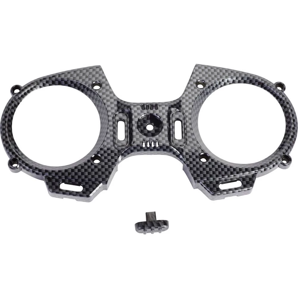 mz-12/mz-12 PRO prednja ploča i poklopac prekidača u ugljičnom izgledu Graupner 1 ST slika