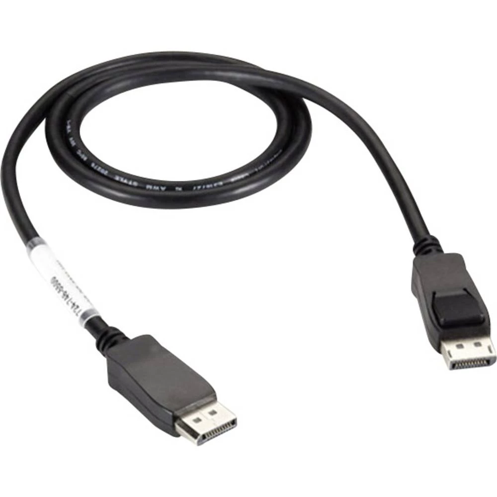 Black Box DisplayPort Priključni kabel [1x Muški konektor DisplayPort - 1x Muški konektor DisplayPort] 0.9 m Crna slika