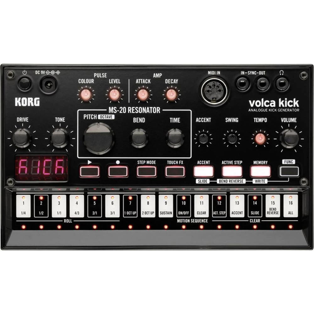 Sintisajzer KORG volca kick slika