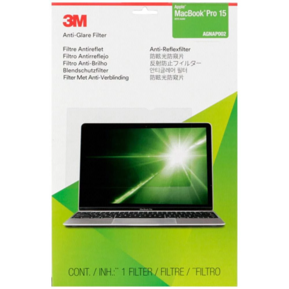 3M Filter protiv zasljepljivanja 38.1 cm (15 ") Format slike: 16:10 7100119025 Pogodno za model: Apple MacBook Pro 15 cola (Late slika