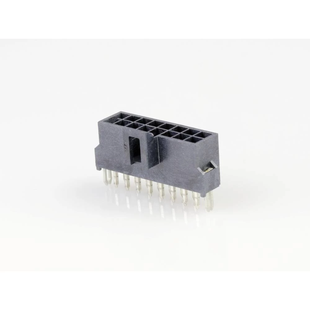Molex ugradna standardna letva sa ženskim kontaktima Ukupan broj polova 16 Raster: 2.50 mm 1053121316 1 St. Tray slika
