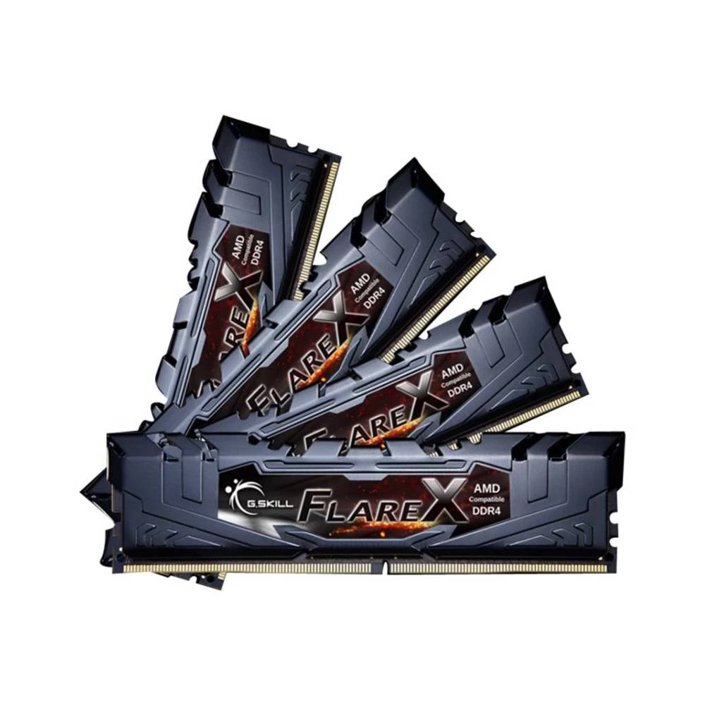 G.Skill F4-3200C16Q-64GFX memorija stolnog računala DDR4 64 GB 4 x 16 GB  3200 MHz   F4-3200C16Q-64GFX slika