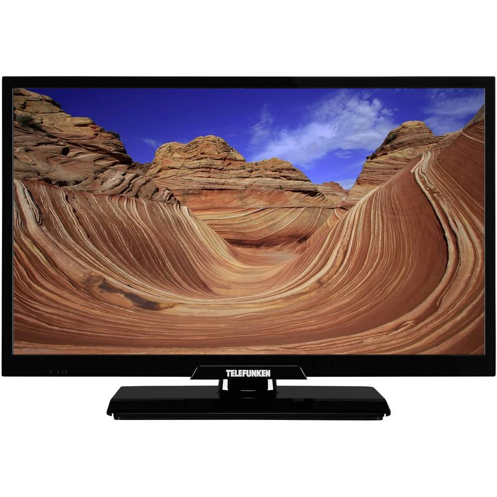 Telefunken D22F340A LED televizor 55 cm 22 " ATT.CALC.EEK A (A++ - E) DVB-T2, DVB-C, DVB-S, Full HD, CI+ Crna slika