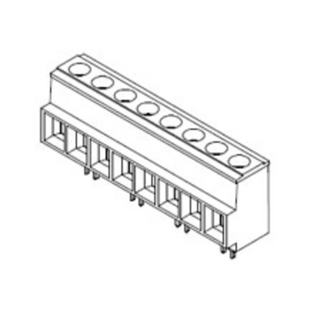 Molex 399100106 stezaljka za tiskane ploče kom. slika