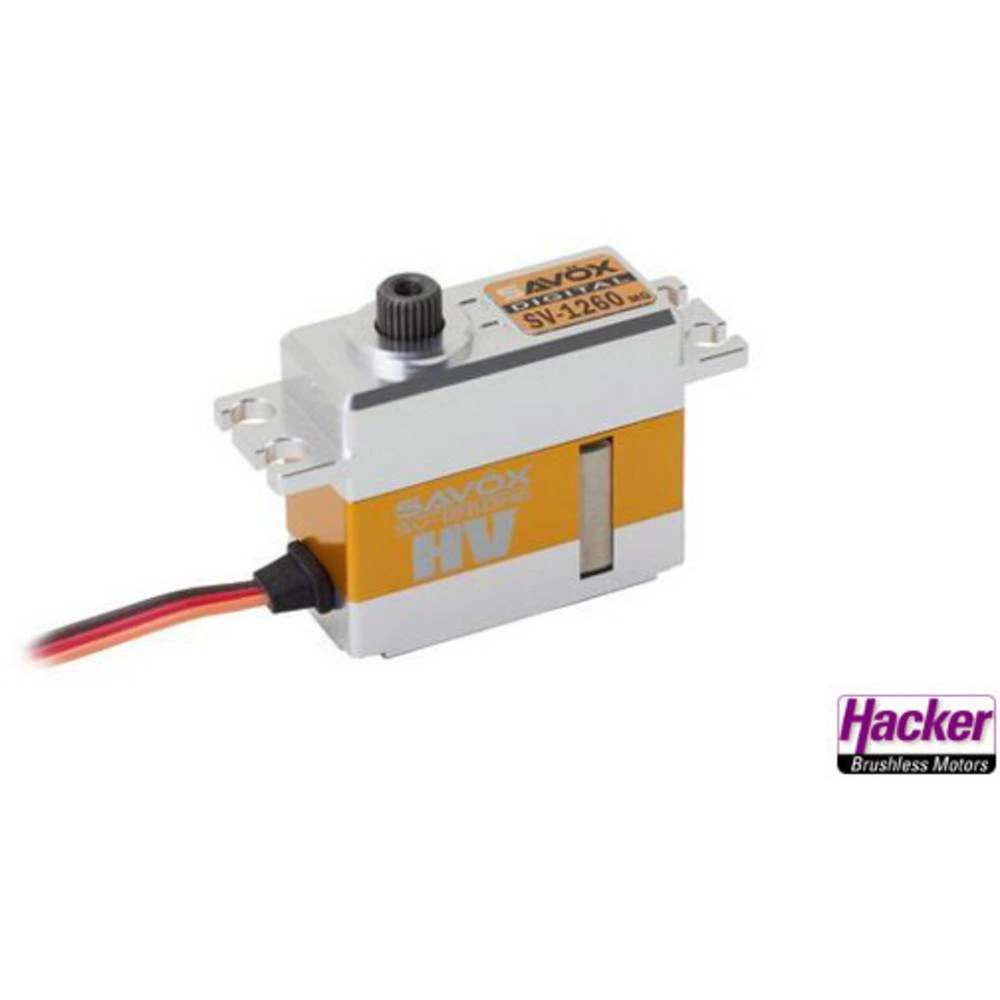 Savöx Midi servo SV-1260MG Digitalni servo Materijal prigona: Metal Sustav utičnica: JR slika