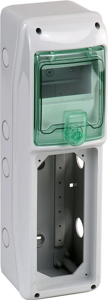 Površinska ugradnja Broj raspodjela = 4 Broj redova = 1 Schneider Electric 13160 13160 slika