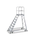Aluminijum Podijum stepenice Mobilna ZARGES 41976 48.6 kg