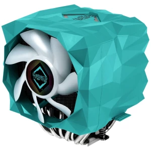 Iceberg Thermal IceSLEET X9 Dual TR CPU hladnjak sa ventilatorom tirkizna (Š x V x D) 150 x 166 x 135 mm slika