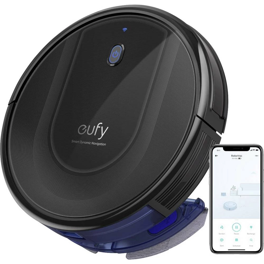 eufy RoboVac G10 Hybrid robot za čišćenje crna slika