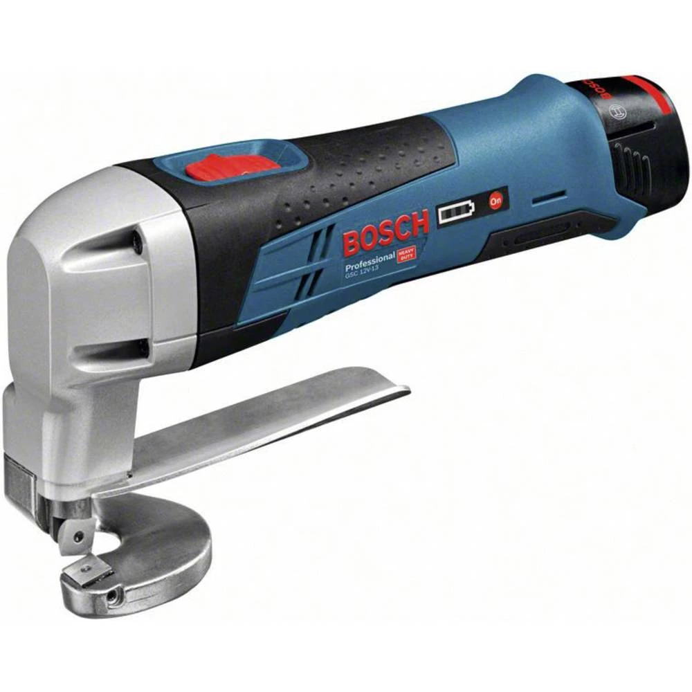 Bosch Professional Akumulatorske škare za metal GSC 12V-13, s 2 x 2,0 Ah Li-Ion baterijom, L-BOXX slika