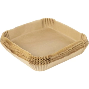 MasterPRO BGMP-7606 Set od 100 papira za pečenje za friteze 26 cm, kvadratni. 26X26 cm slika