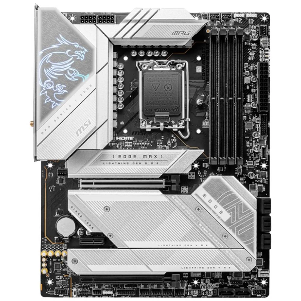 MSI MPG Z790 EDGE TI MAX WIFI matična ploča Baza Intel® 1700 Faktor oblika (detalji) ATX Set čipova matične ploče Intel® slika