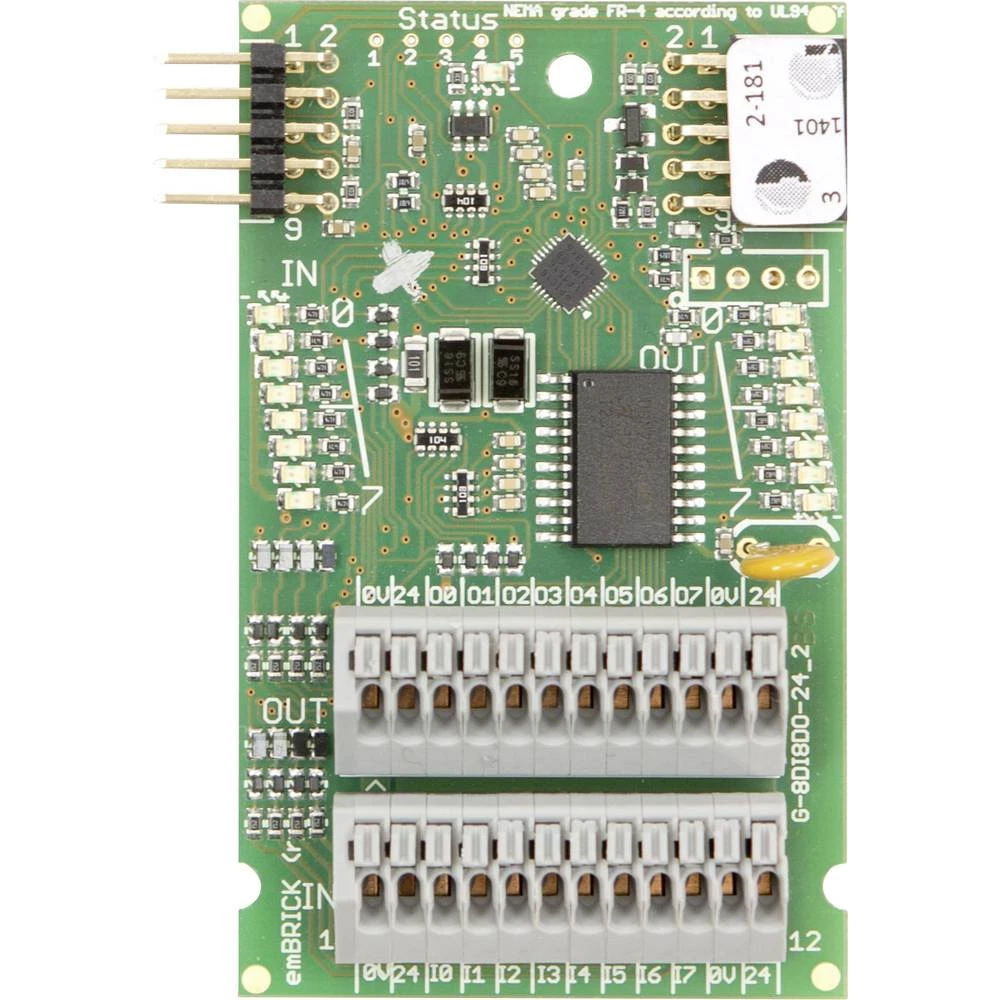emBRICK G-8Di8Do-01 PLC modul za proširenje slika