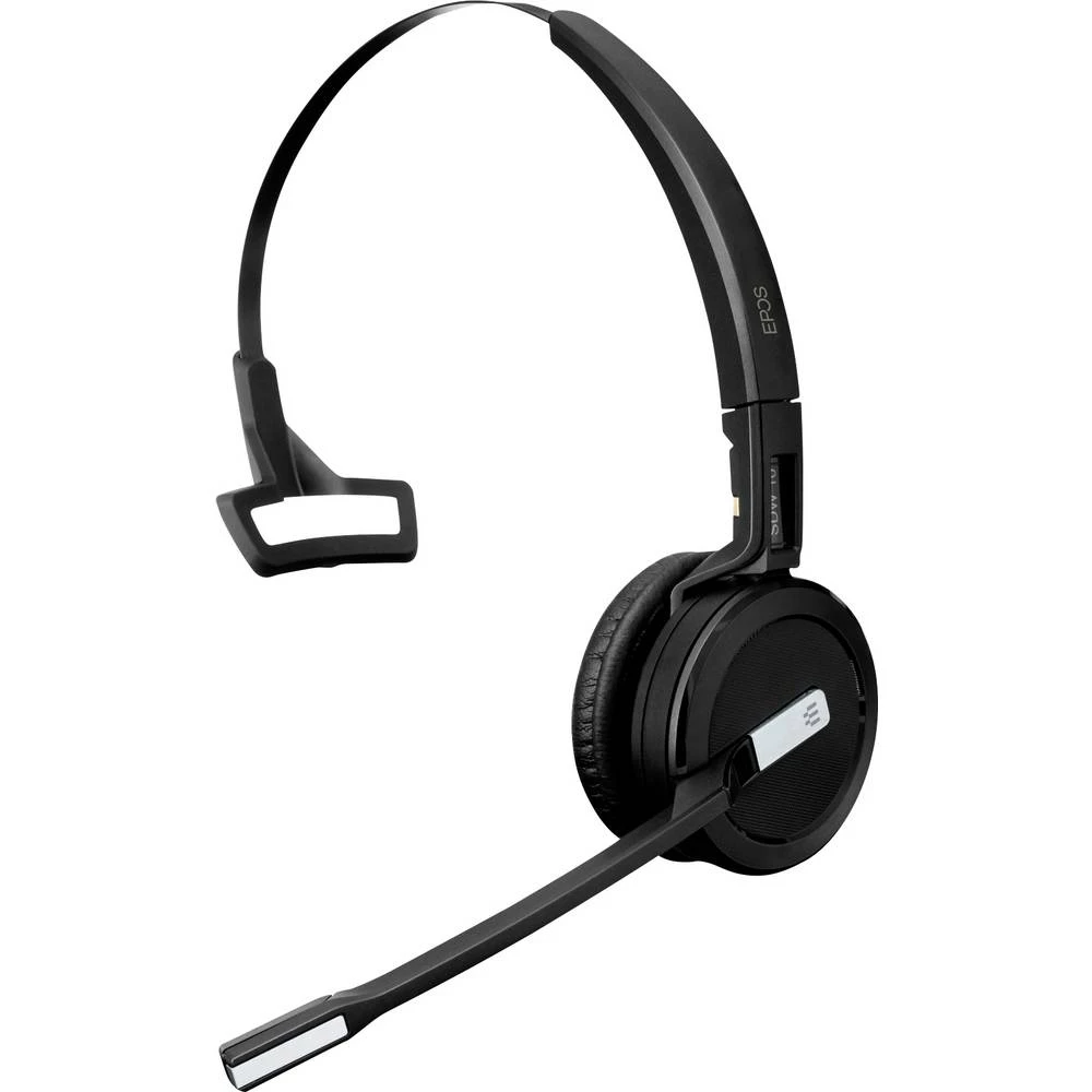EPOS IMPACT SDW 10 HS On Ear Headset bežični, DECT mono crna slušalice s mikrofonom, mono telefon slika