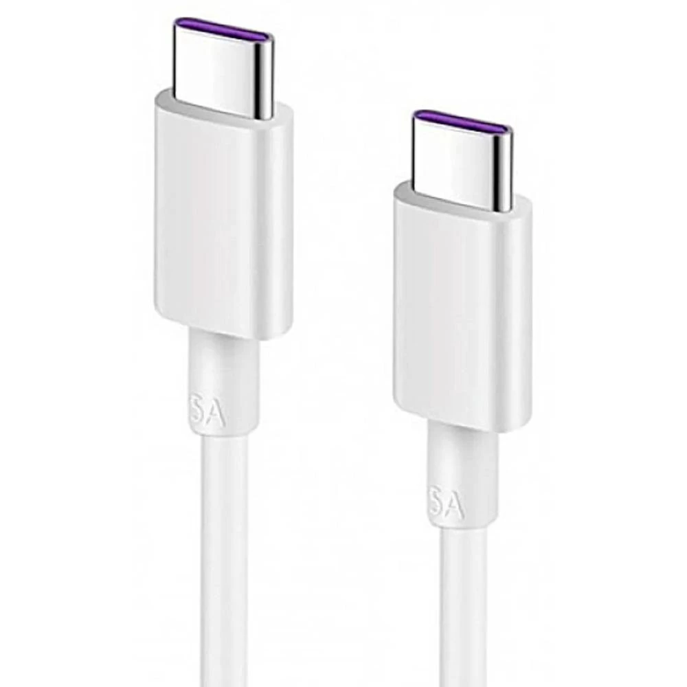 REEKIN USB kabel za punjenje USB 2.0 USB-C® utikač, USB-C® utikač 1.00 m bijela 4260272282979 slika