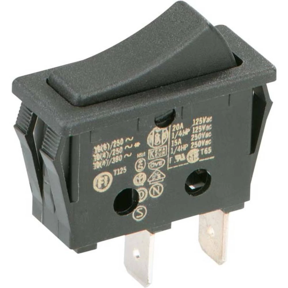 Bachmann 924091 ugradbeni prekidač crna slika