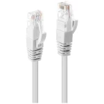 LINDY 48092 RJ45 mrežni kabel, Patch kabel cat 6 U/FTP 1 m bijela  1 St.