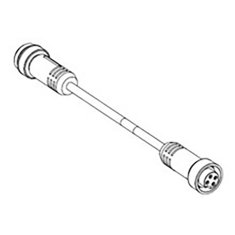 Molex 1300100869 Mini-Change A-Size Double-Ended Cordset, 4 Poles, Male (Straight) to Female (Straight), 16 AWG, TPE Cable slika
