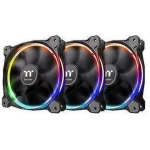 Ventilator za PC kućište Thermaltake Riing Plus 12 RGB Sync 3 Pack Crna, RGB (Š x V x d) 120 x 120 x 25 mm