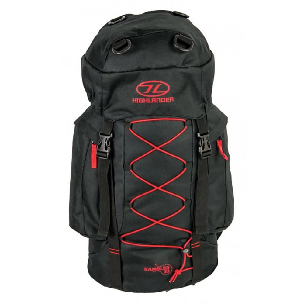 Highlander Ruksak Rambler 25 33 l (Š x V x d) 380 x 640 x 190 mm Crna/crvena RAM033-BK-RD slika