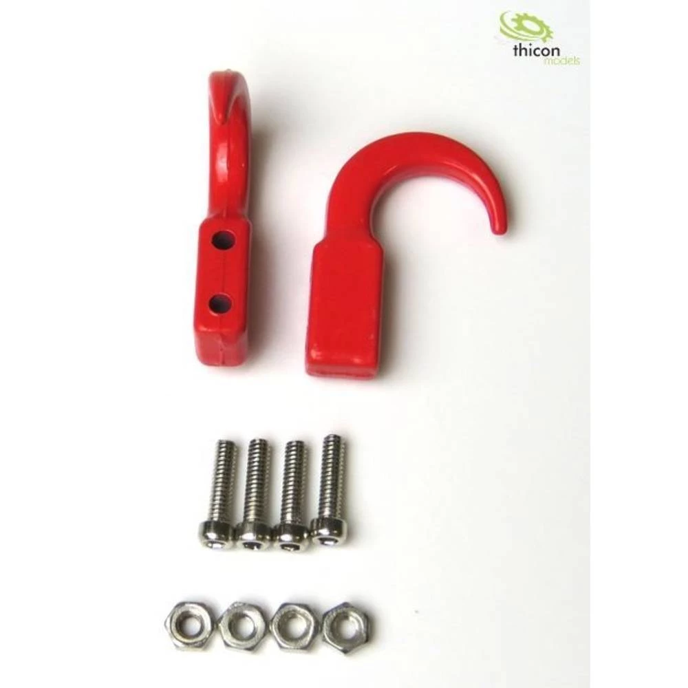 Thicon Models 20031 Kuka dugačka, metalna, crvena 2 ST slika