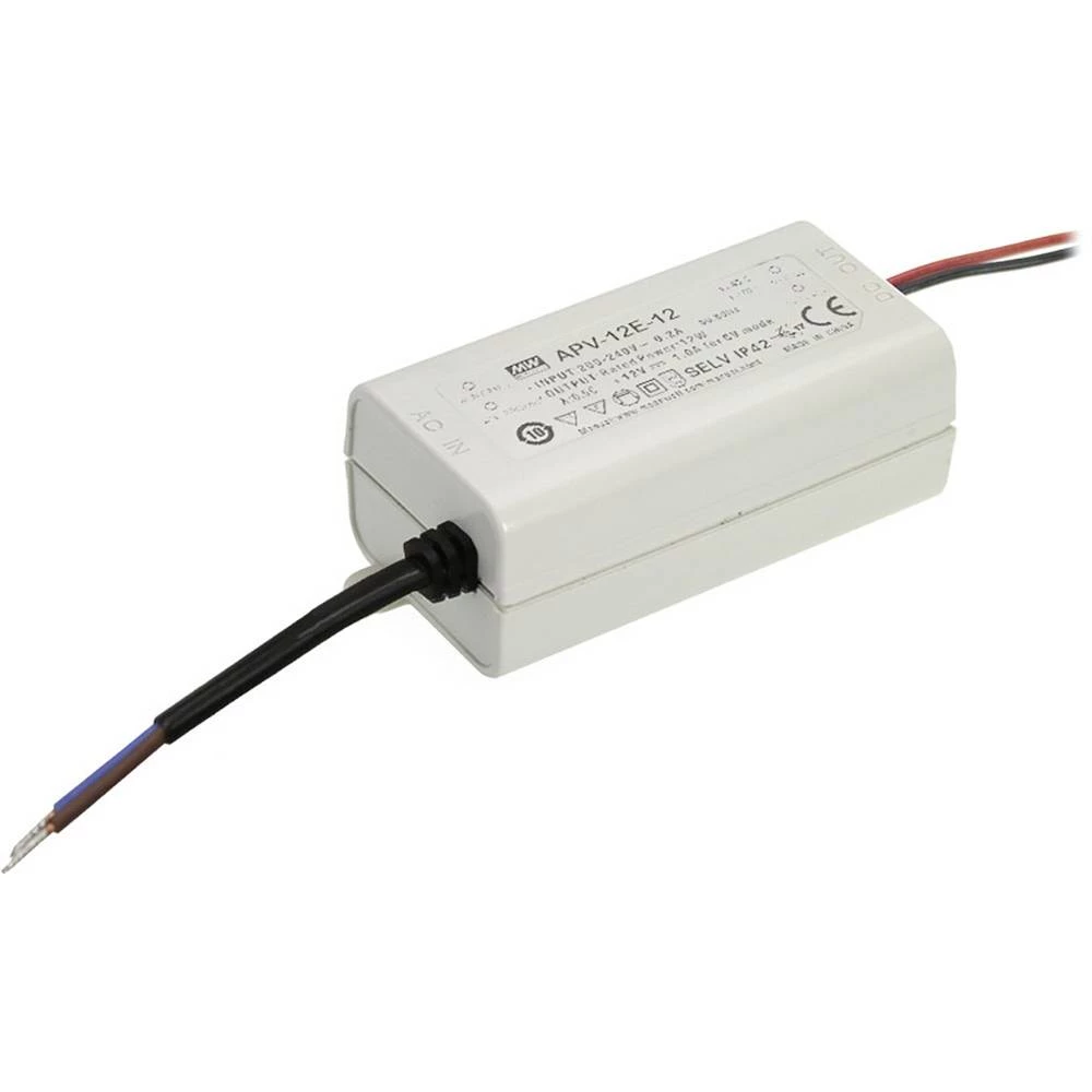 LED pogonski sklop Konstantni napon Mean Well APV-12E-5 10 W 2 A 5 V/DC Zaštita od preopterećenja, Preopterećenje slika