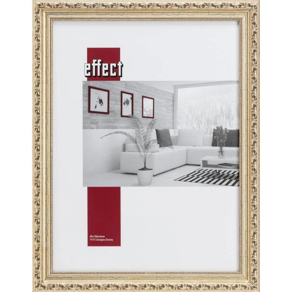 Effect Bilderrahmen 0370,4050,24 izmjenjivi okvir za slike Format papira: 40 x 50 cm srebrna slika