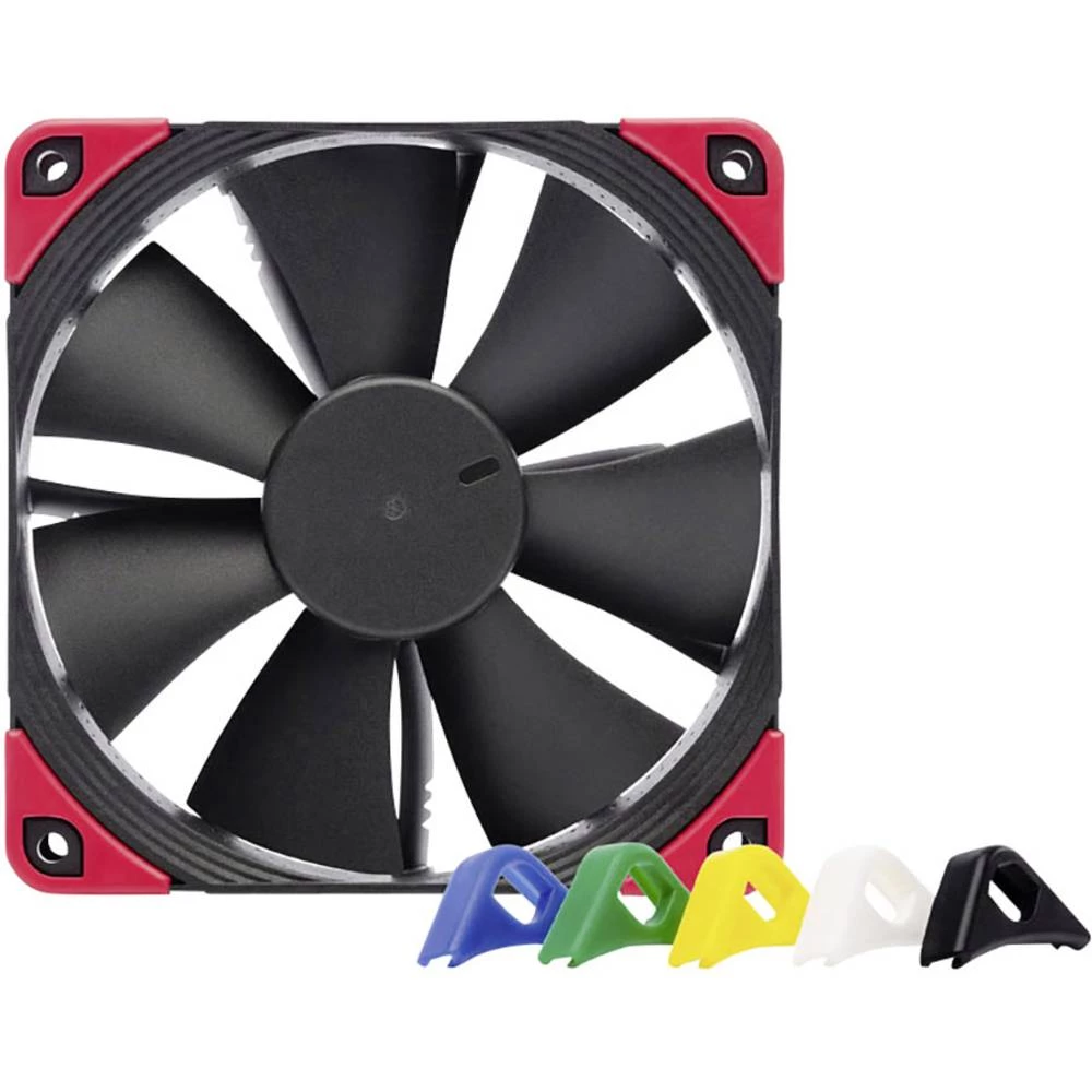 Ventilator za PC kućište Noctua NF-F12 PWM Chromax.Black.Swap (Š x V x d) 120 x 120 x 25 mm slika