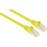 LAN (RJ45) Mreža Priključni kabel CAT 6A S/FTP 0.5 m Žuta Zaštićen s folijom, Pletena zaštita, Sa zaštitom, Podržava HDMI, Bez h