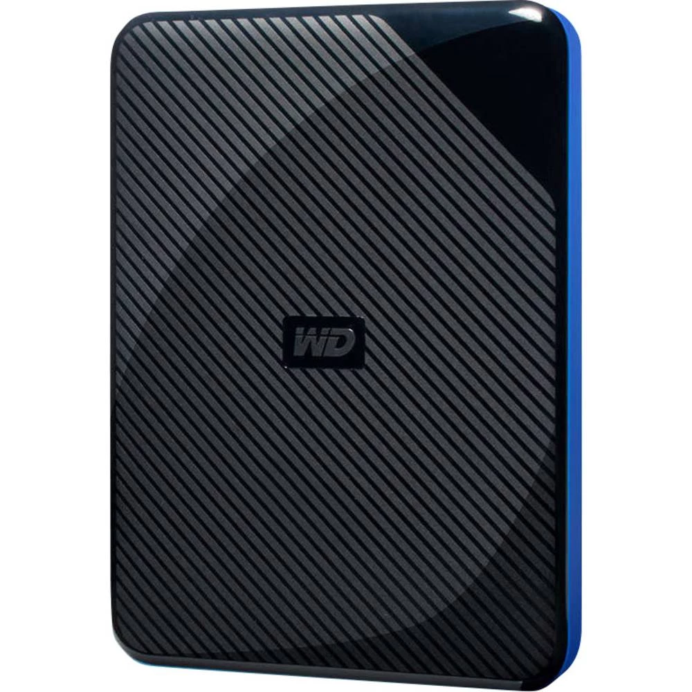 Vanjski tvrdi disk 6,35 cm (2,5 inča) 2 TB Western Digital Gaming Crna/plava USB-C™ USB 3.1 slika