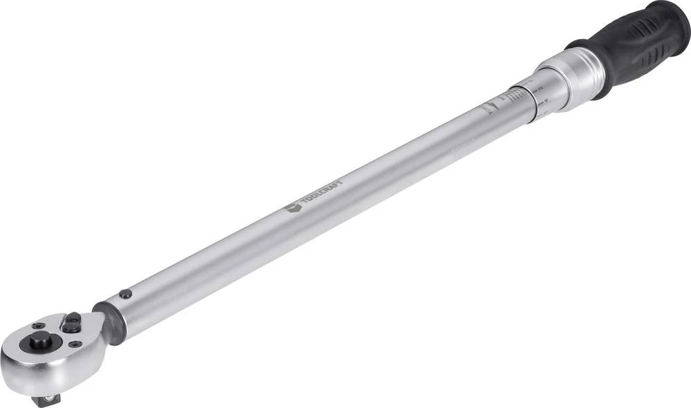 Momentni ključ S preklopnom račnom 1/2" (12.5 mm) 60 - 340 Nm TOOLCRAFT 1179078 Kalibriran po DAkkS slika
