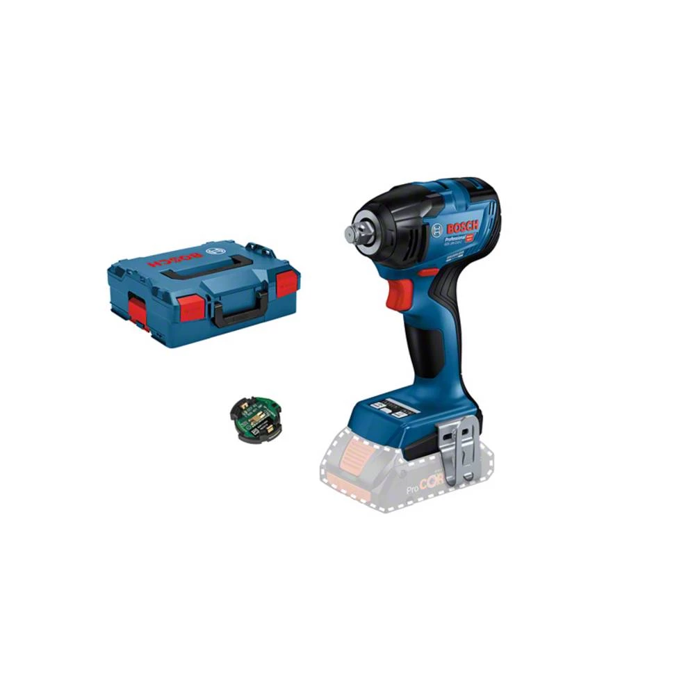 Bosch Professional GDS 18V-210 C + GCY 42 solo 06019J0301 aku- udarni stezač  18 V  li-ion bez baterije, uklj. Bluetooth modul, uklj. kofer slika