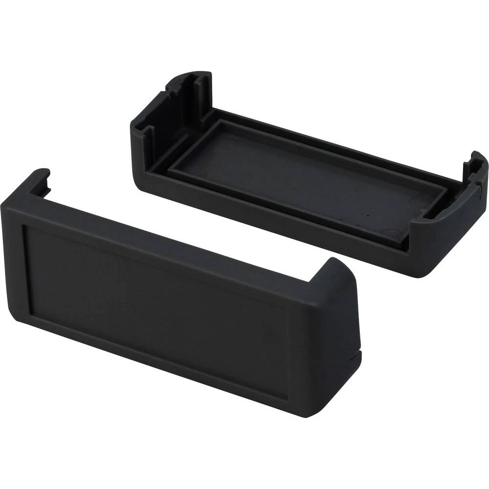 Axxatronic CHH64E2BK Kutnik za kućište Plastika Crna 2 ST slika
