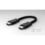 TE Connectivity USB kabel  USB-A utičnica, USB-A utičnica 2.00 m   2083112-3