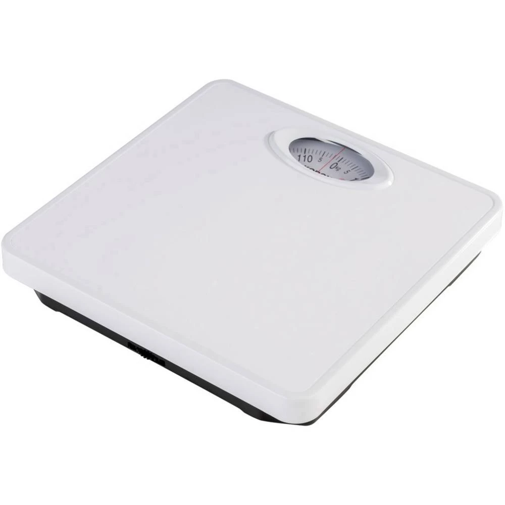 Korona Ben Analogna osobna vaga Opseg mjerenja (kg)=130 kg Bijela slika