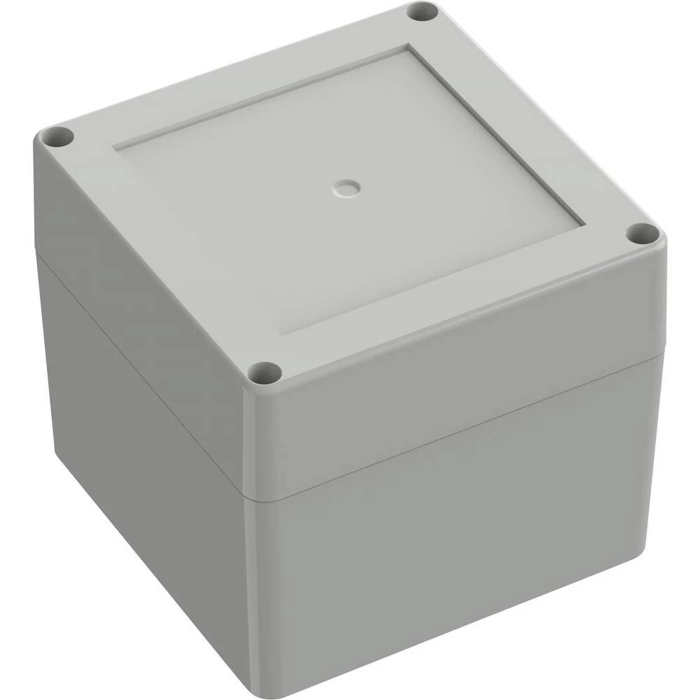 TRU COMPONENTS 6U07111109119 TC-13865104 industrijsko kućište 105 x 105 x 89.7 polikarbonat svijetlosiva 1 kom. slika