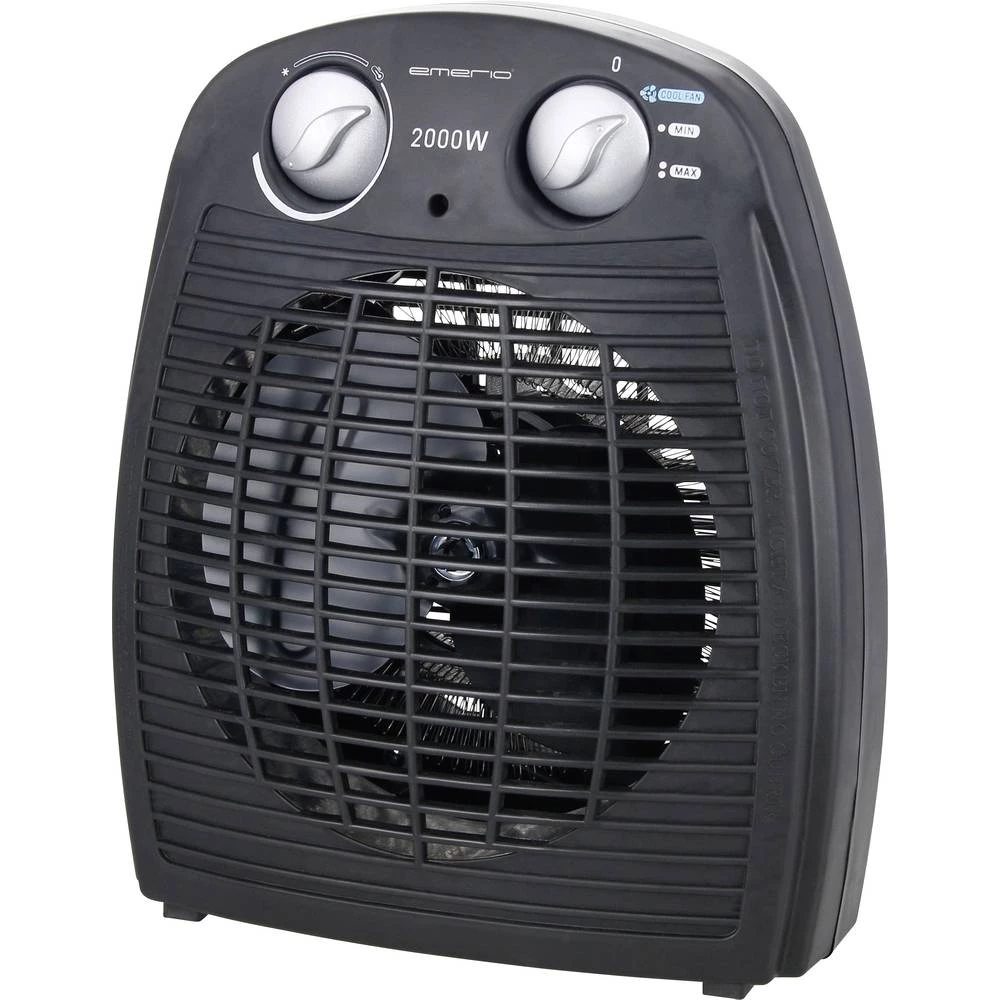 EMERIO FH-106737.1 Ventilatorski grijač 20 m&sup2; Crna slika