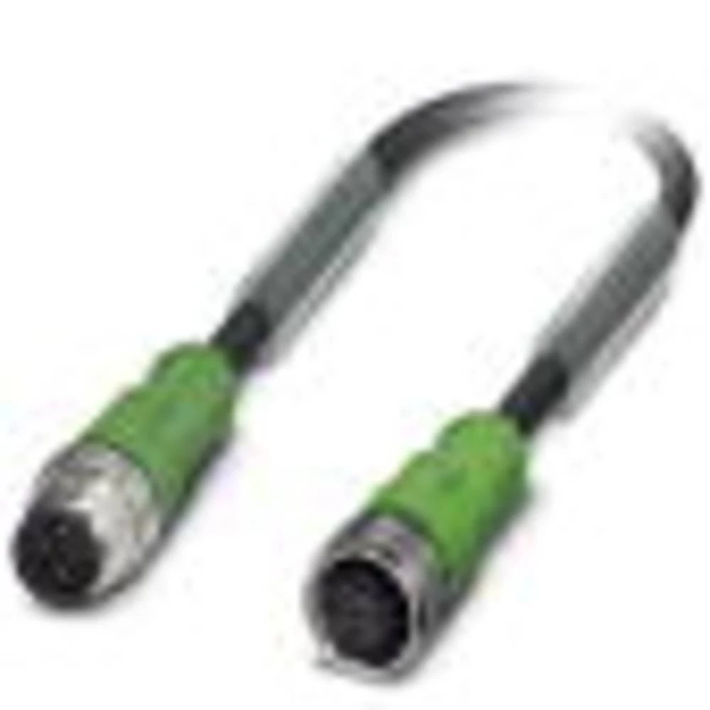 Priključni kabel za senzor/aktivator 3 m Broj polova: 4 Phoenix Contact 1415614 SAC-4P-M12MS/ 3,0-PVC/M12FS 1 ST slika