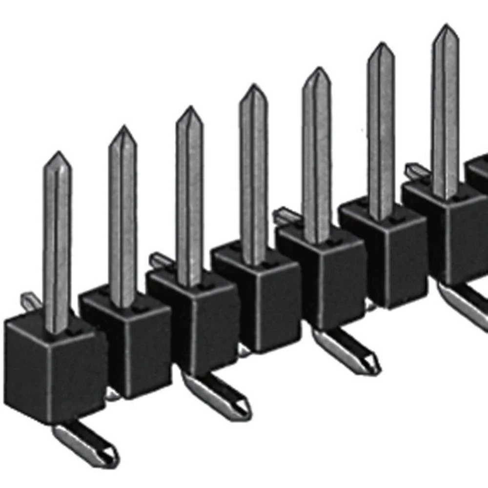 Fischer Elektronik standardna letva s muškim kontaktima Broj redova: 1 Broj polova po redu: 20 SL 10 SMD 062/ 20/Z 1 St. slika