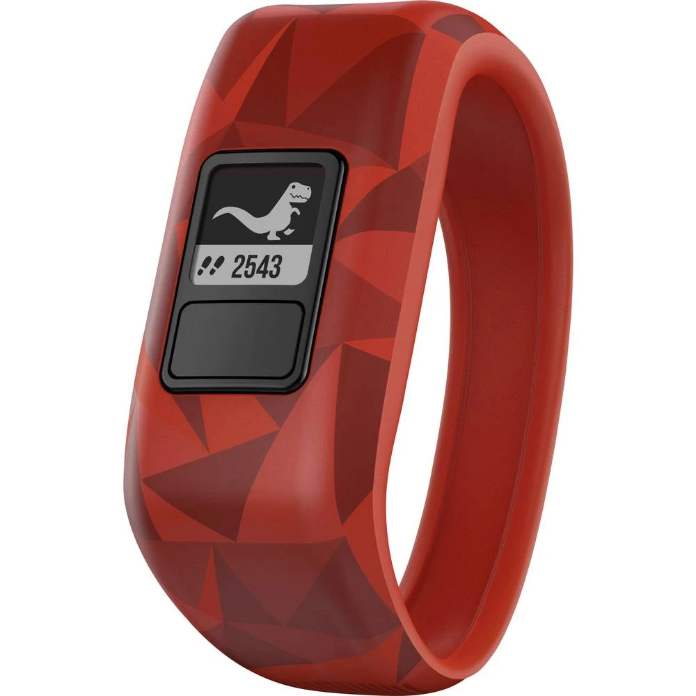 Uređaj za praćenje aktivnosti Garmin vivofit jr. Broken Lava Gr. M M Crvena, Crna slika