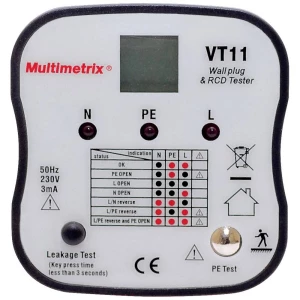 Multimetrix VT 11 ispitivač utičnica CAT II 300 V LE slika