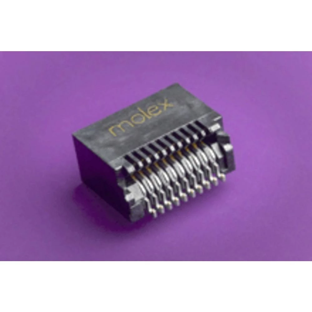 Molex SFP letva sa ženskim kontaktima Ukupan broj polova 20 Raster: 0.8 mm 744410001 1 St. Tape on Full reel slika