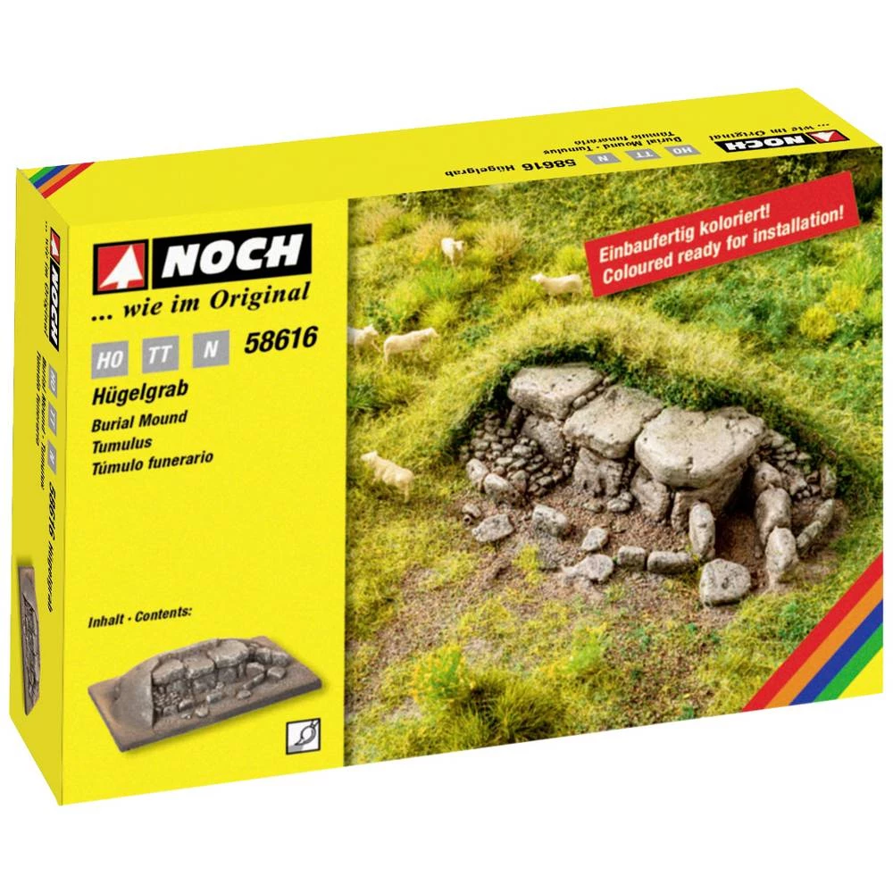 NOCH  58616 H0,TT,N grobni humak gotovi model slika