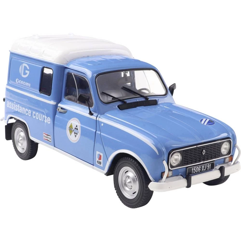 Solido model automobila Renault 4LF4 GORDINI SERVIS plava gotovi model model automobila slika