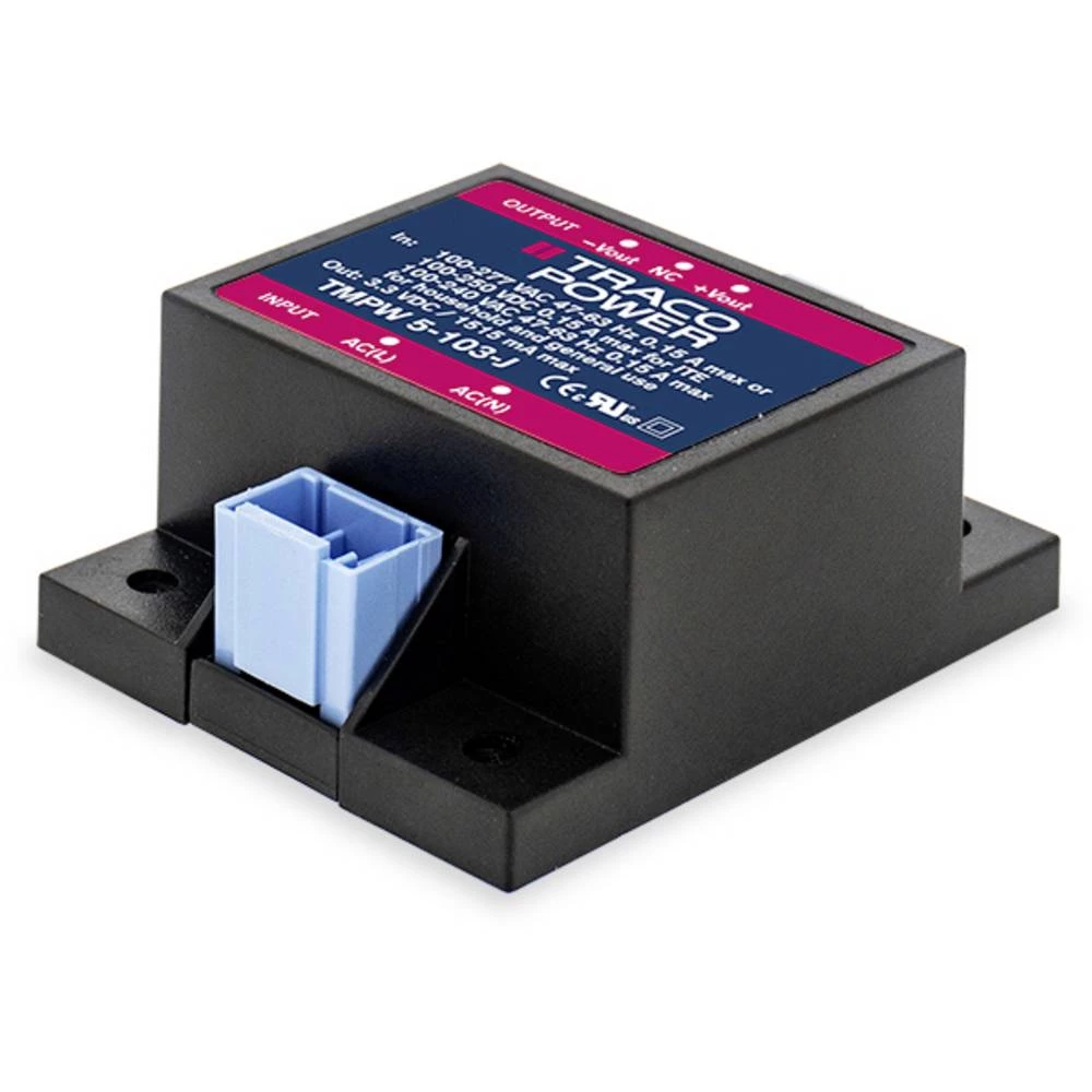 TracoPower AC/DC napajač za tiskano vezje 1000 mA 5 W 5 V/DC slika