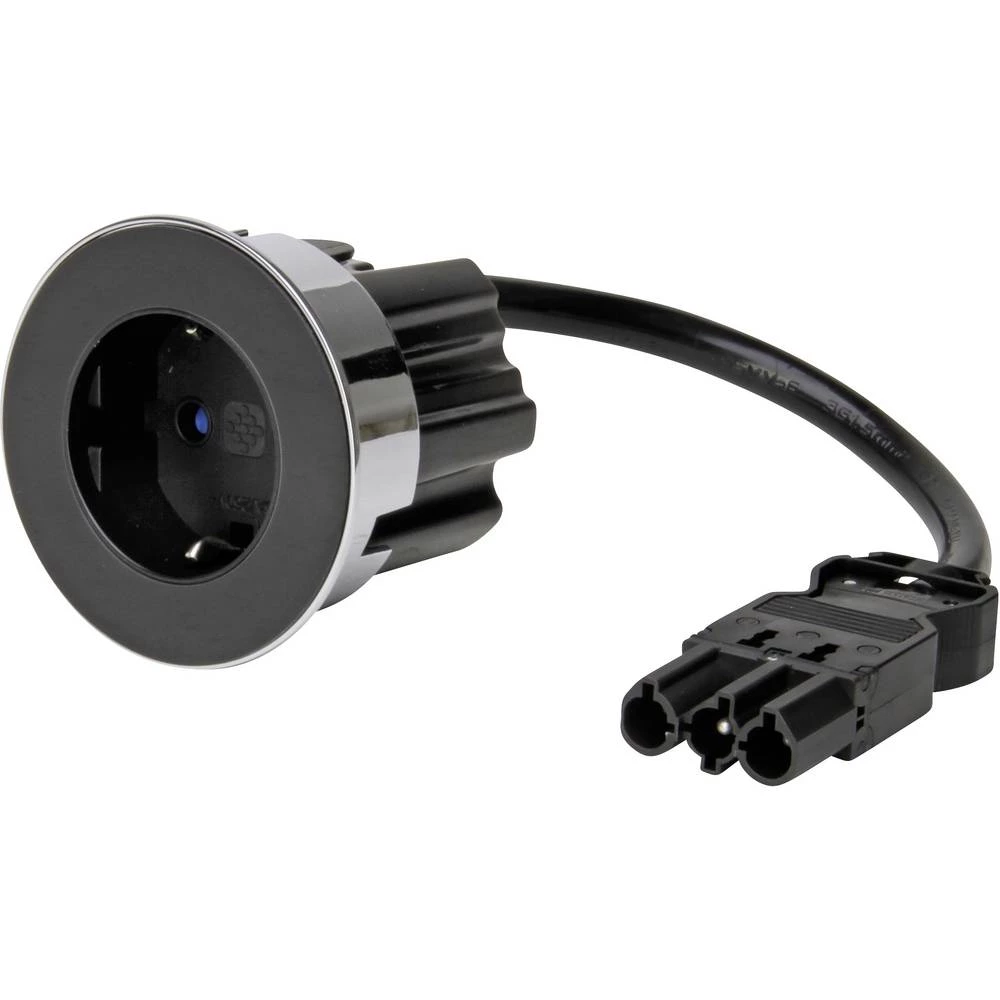 Kopp 939703018 ugradbena utičnica IP20 crna slika